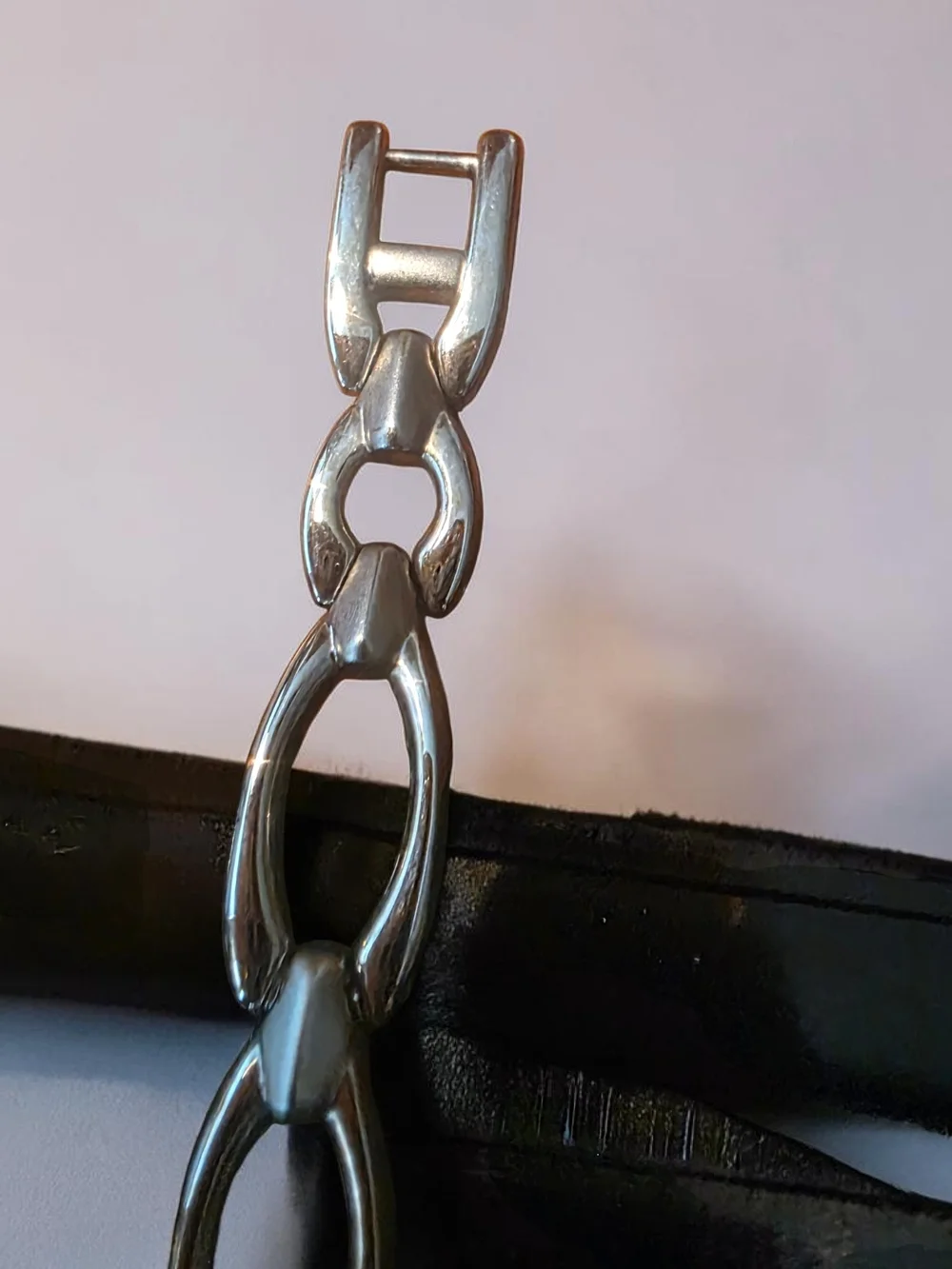 GUESS Vintage Silver Tone Dainty Chain Link Watch
